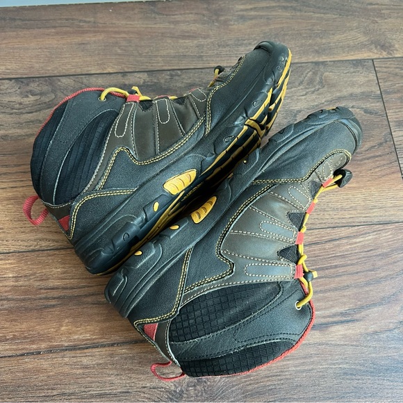 Keen Pagosa Mid Waterproof Brown Yellow Hiking Boots Youth Size 5 UK 4 EU 37 - Picture 5 of 6